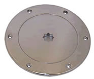 6 Hole Stainless Deck Plate Set